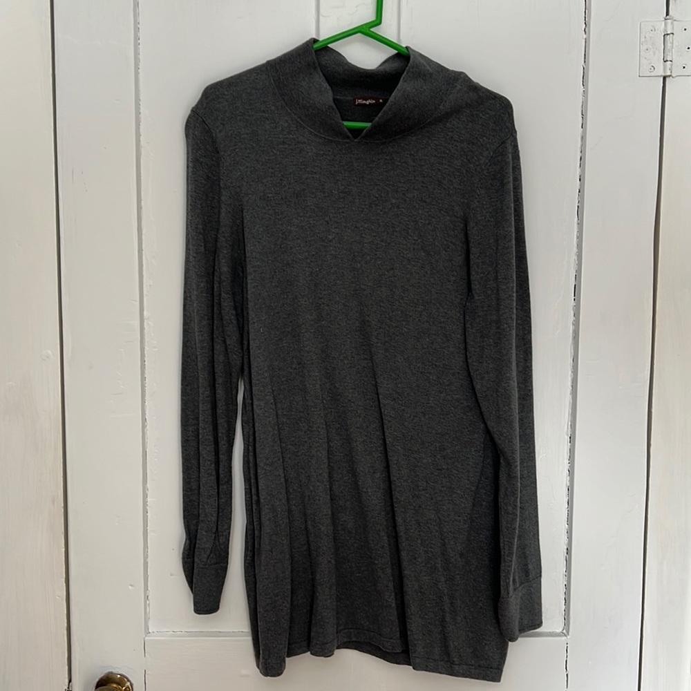 J. McLaughlin Gray Sweater Dress Size XL
